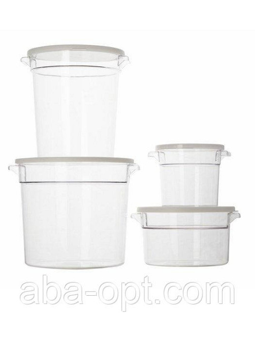 Контейнер поликарбонатный для хранения круглый V 7,5 л (шт) Одесса - изображение 1