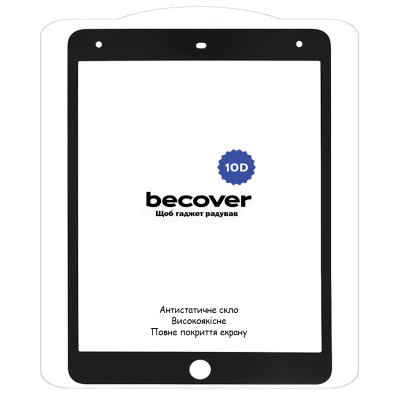 Скло захисне BeCover 10D Apple iPad 10.2 2019/2020/2021 Black (710572) Вінниця - фото 2