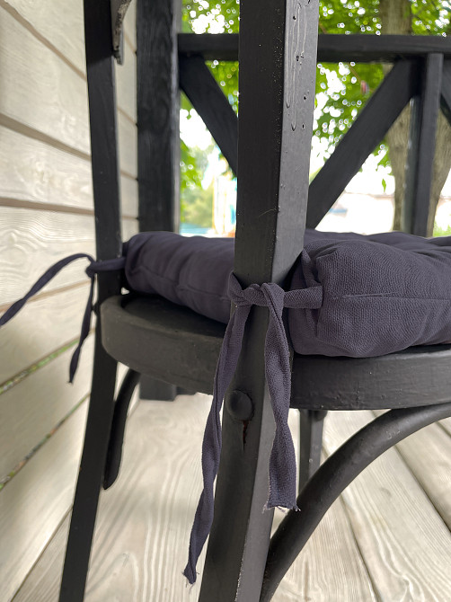 Подушка для стільців (40x40х5 см) Decorator Sparta колір графітовий 84-073 Київ - фото 8