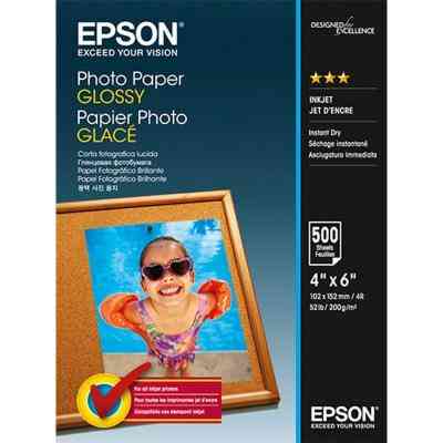 Фотобумага Epson 10х15 Glossy Photo (C13S042549) Винница