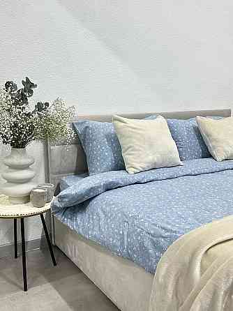 Ecotton Комплект постільної білизни Ecotton двоспальний Сімейний 150х215 см блакитний (250958) Коломыя