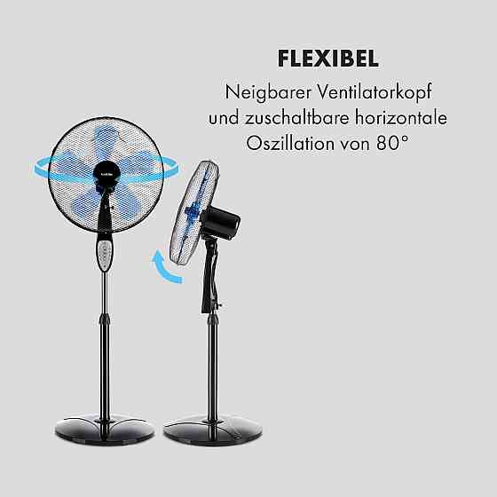 Вентилятор на п'єдесталі Summerjam Вентилятор на п'єдесталі | діаметр 41 см | 50 Вт | 3 швидкості | 4150 м3/год Рівне