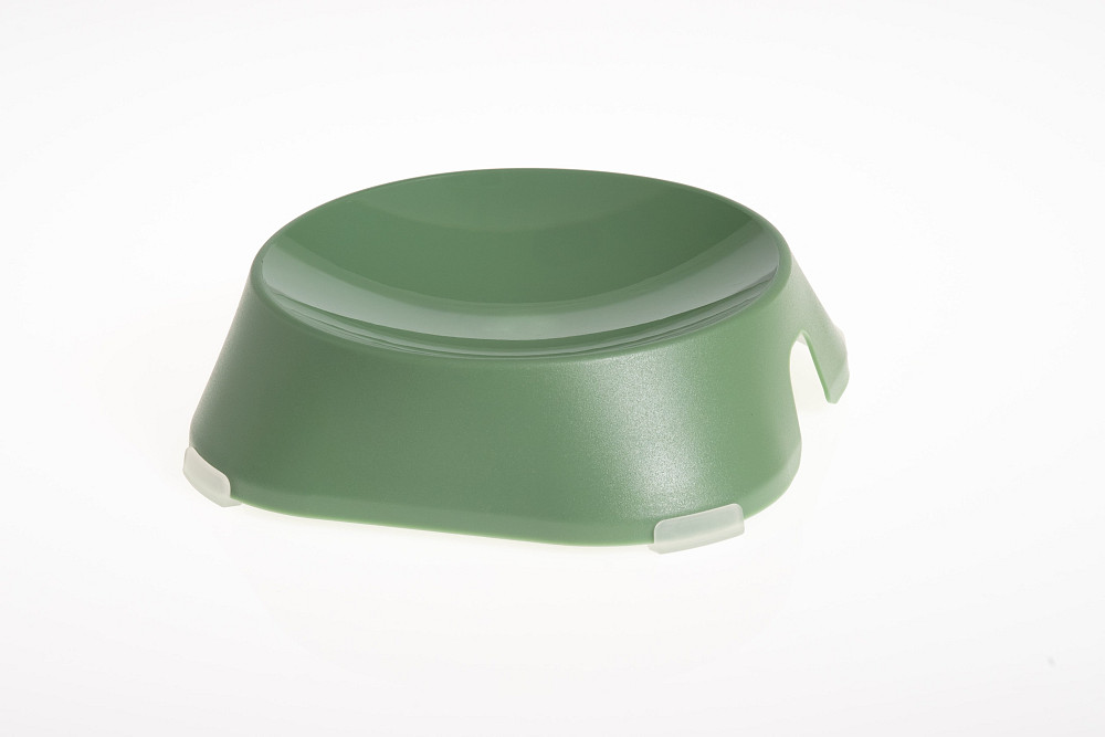 FIBOO пласка миска Flat Bowl, без антиковзких накладок, зелений Киев - изображение 1