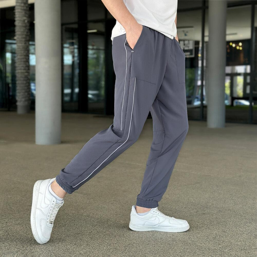 Мужские легкие джогеры из софта антрацитные Pobedov Weekend Киев - изображение 6