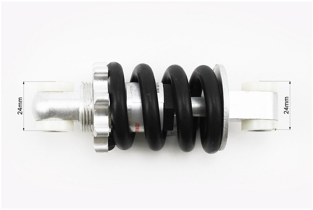 ATV дитячий - Амортизатор задній 100мм*d43мм (втулка 8мм / втулка 8мм) регул., чорний Киев - изображение 3