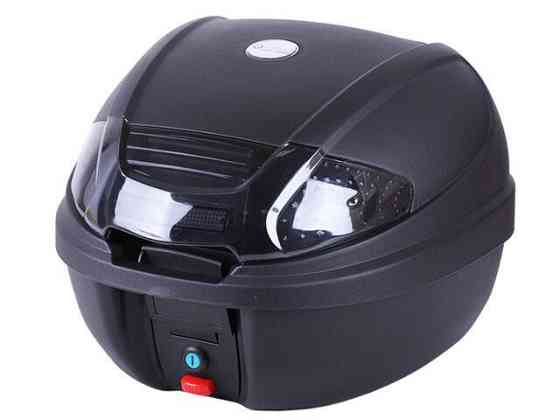 Кофр (багажник) для мотоцикла задній YM-0830 (V-30L) 41×40×32 чорний Мукачево