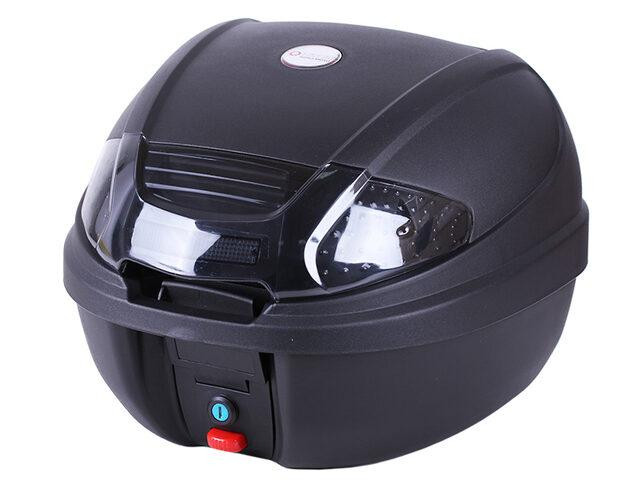 Кофр (багажник) для мотоцикла задній YM-0830 (V-30L) 41×40×32 чорний Мукачево - фото 1