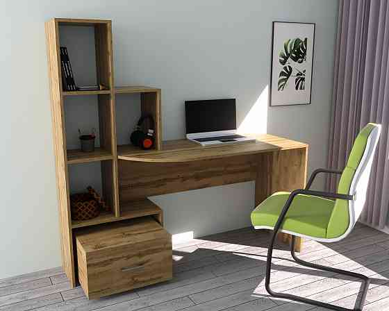 Стол письменный СП-1 №2, Дуб Аппалачи, 1500/550/1500 Львов