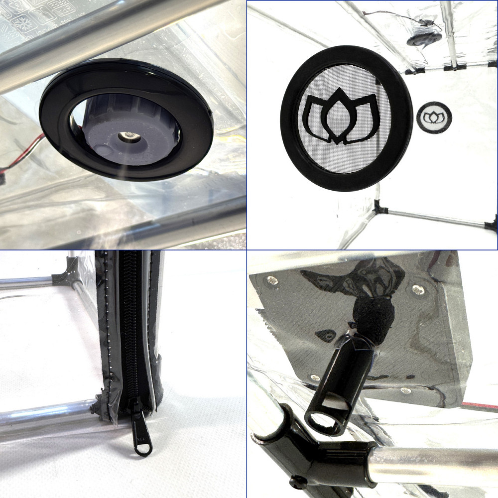 Домашня міні-теплиця Sezam LB для тропічних рослин з автоматичним зволожувачем BIOM Бориспіль - фото 5