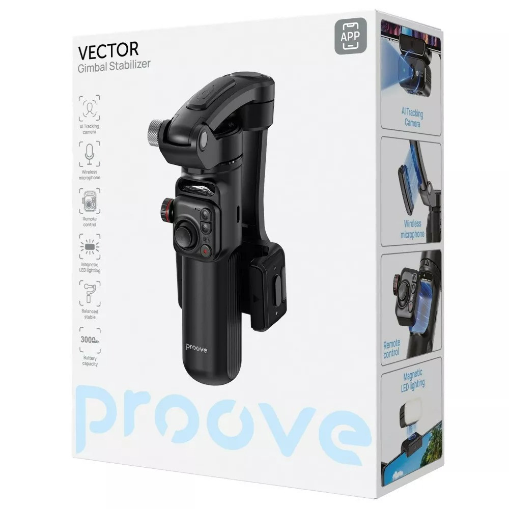Стабілізатор Proove Vector Gimbal Stabilizer Black (MPVR00002001) ( 13043 ) Харьков - изображение 7