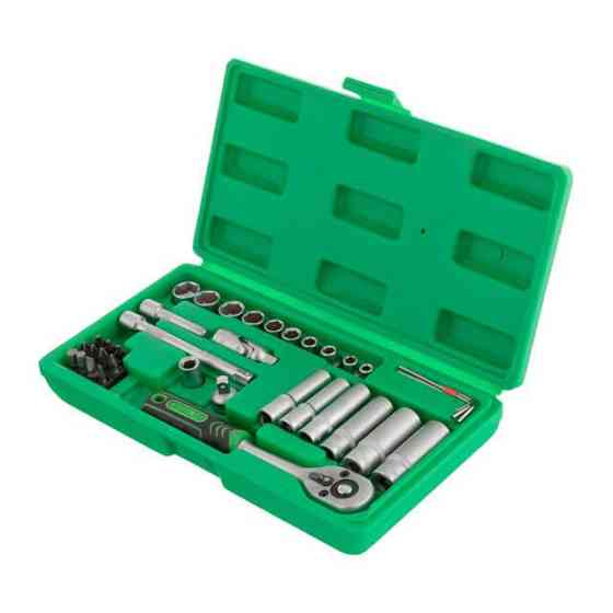 Набір інструментів INTERTOOL 6036SP 1/4", 36 од. - просте рішення для складних завдань Львів