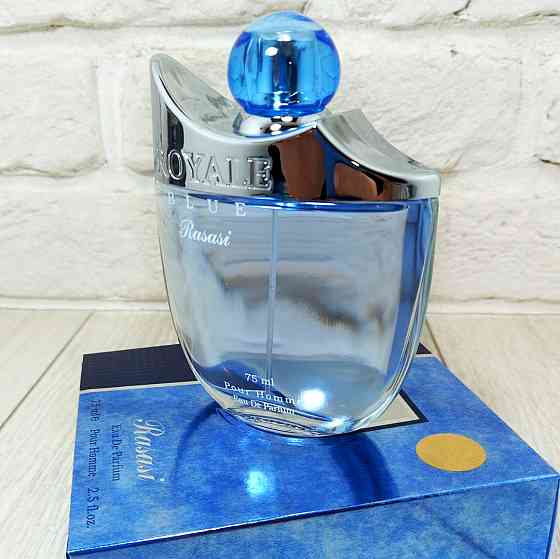 Парфюмерная вода Royale Blue 75 мл., Rasasi с нотами мандарина и мускуса Харьков