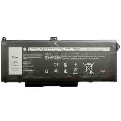 Акумулятор до ноутбука Dell Latitude 5420 RJ40G, 3941mAh (63Wh), 4cell, 15.2V, Li-ion AlSoft (A47932) Вінниця