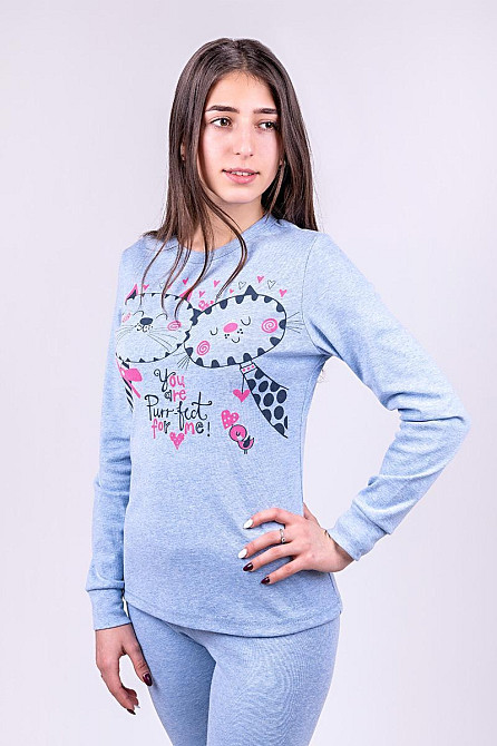 Домашній жіночий комплект (піжама), рожева Україна топ Крохатушка Одяг Київ - фото 2