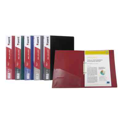 Папка на кільцях Axent А4 з 2-ма кільцями 700 мкм 25 мм Синя (1207-02-A) Вінниця