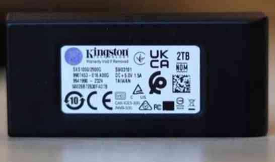 Зовнішній жорсткий Диск: SSD 2 TB Kingston Київ