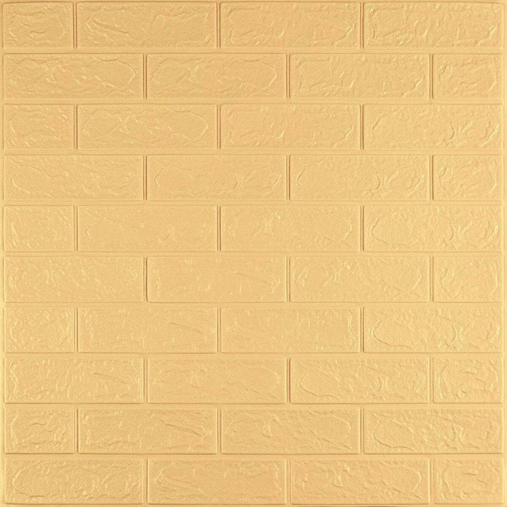 Панель стеновая 3D 700х770х2мм Желто-песочный SW-00001909 Днепр - изображение 1