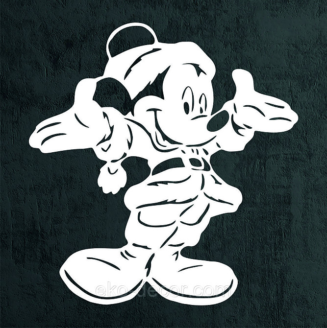 Декоративное настенное Панно «Микки Маус», Декор на стену 90*90 см Киев - изображение 7