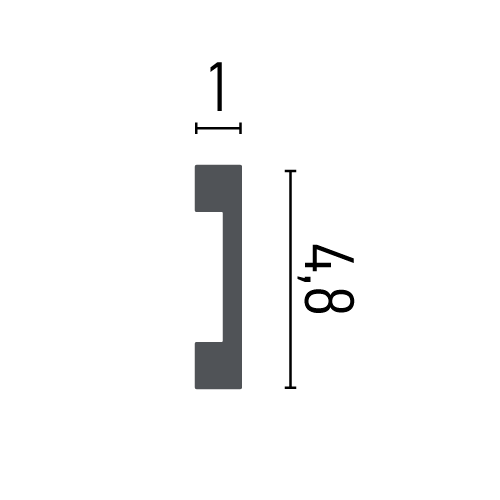 Плинтус полимерный Grand Decor HCR 504 Днепр - изображение 2
