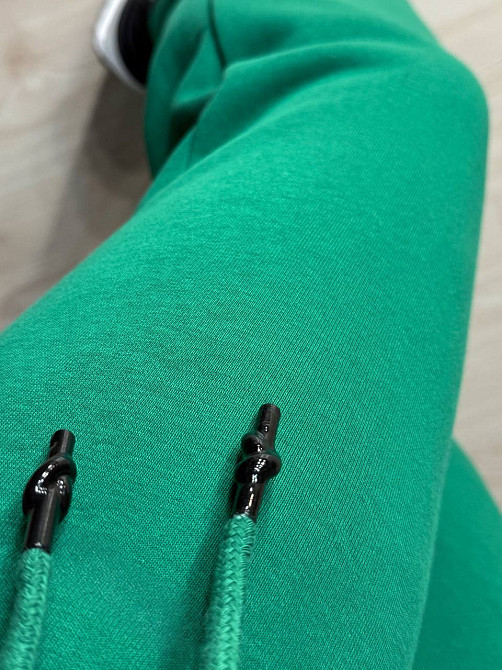 Штаны женские OLIVIA 2236 спортивные кюлоты укороченные на флисе зеленые, зеленый, ML Киев - изображение 19