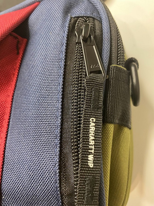 Сумка через плече Carhartt Кархарт 17х17х7 Синій/зелений Запоріжжя - фото 7