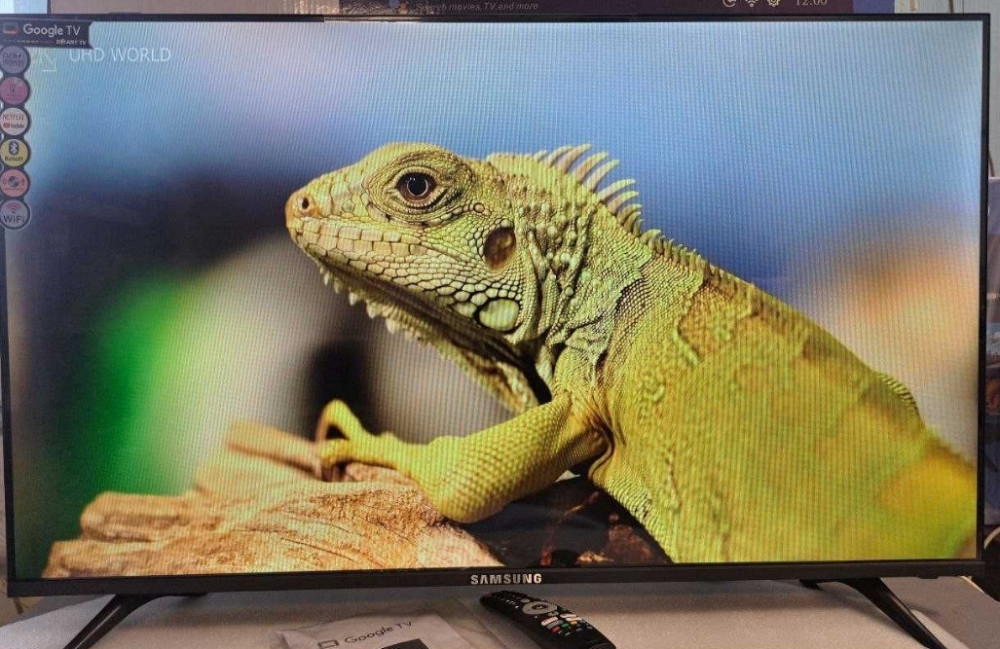 Безрамковий телевізор SAMSUNG 45" 4K Google TV Smart телевізор 2024 Київ - фото 3