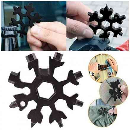 Мультитул Универсальный ключ шестигранники Снежинка / 5626 Днепр