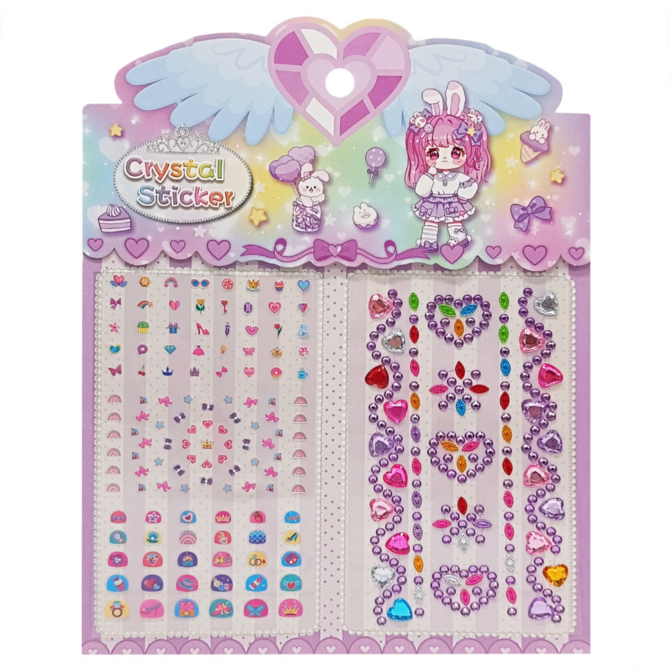 Наклейки декоративные XY-008-2(Violet) для авто, ноутбуков, телефонов Винница - изображение 1