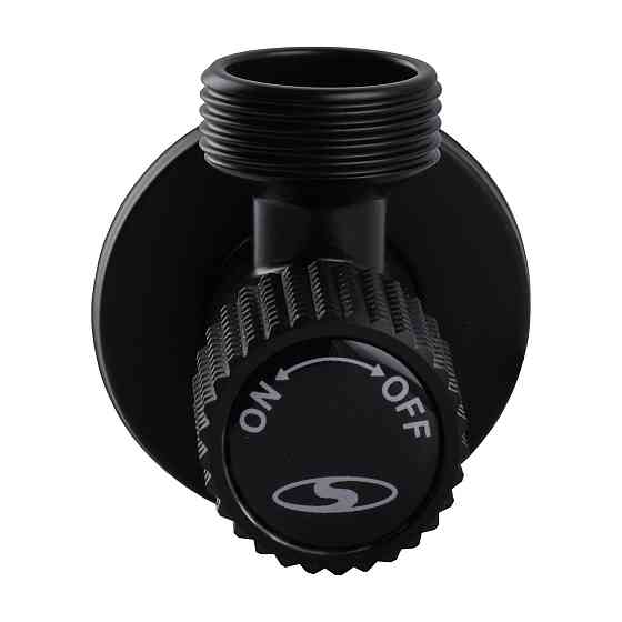 Кран кутовий кераміка SOLOMON EXCLUSIVE 1/2″X3/4″ 989 BB (BLACK/BLACK) ( 1шт.) (000028995) Киев