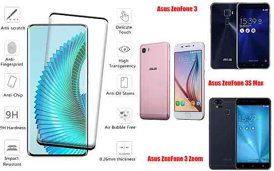 Защитное стекло HyperGlass Pro для Asus ZenFone 3, 3S Max, 3 Zoom – максимальная чувствительность и защита Киев