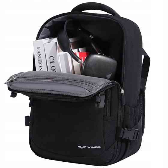 Рюкзак WINGS CBP002 40x25x20 чорний Київ