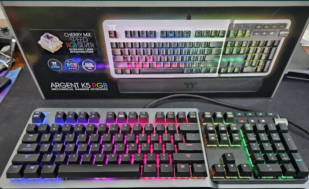 Клавиатура: Thermaltake ARGENT K5 ( Razer, Logitech, ASUS , Steel series) Киев - изображение 1
