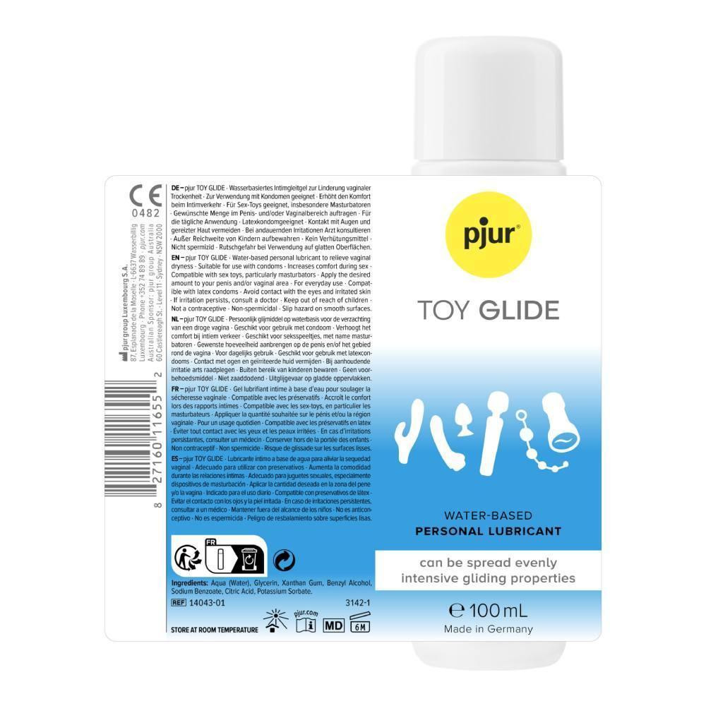Лубрикант для іграшок Pjur Toy Glide на водній основі, 100 мл Sex Aura Київ - фото 2