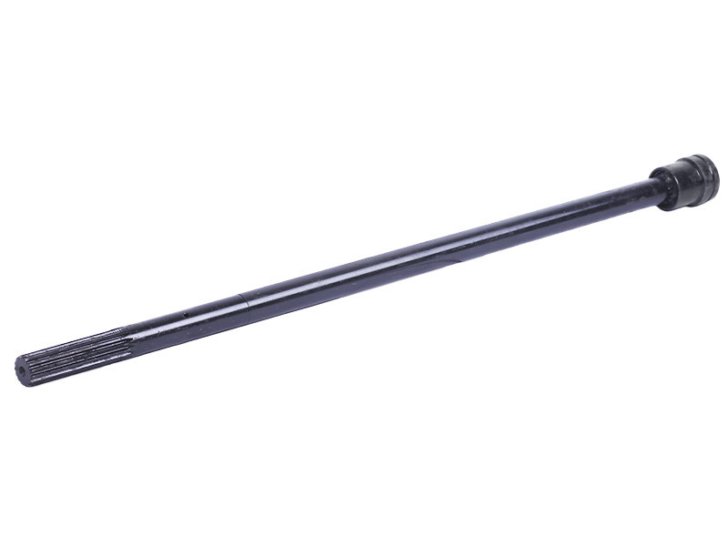 Вал привода переднего моста на минитрактор ДонгФенг 244, L-730 мм, Z-15 мм, диаметр 24 мм (после 2017-го Мукачево - изображение 2