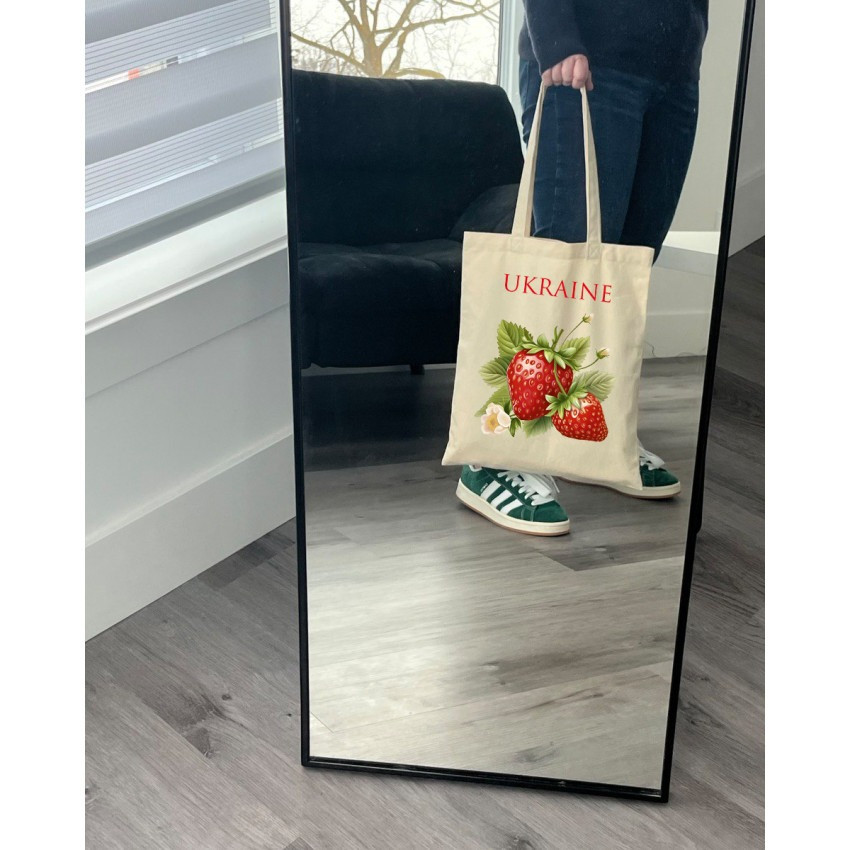 Екошопер BookOpt BK4086 Полуниця. Дивовижні ласощі, даровані природою бежевий Киев - изображение 7