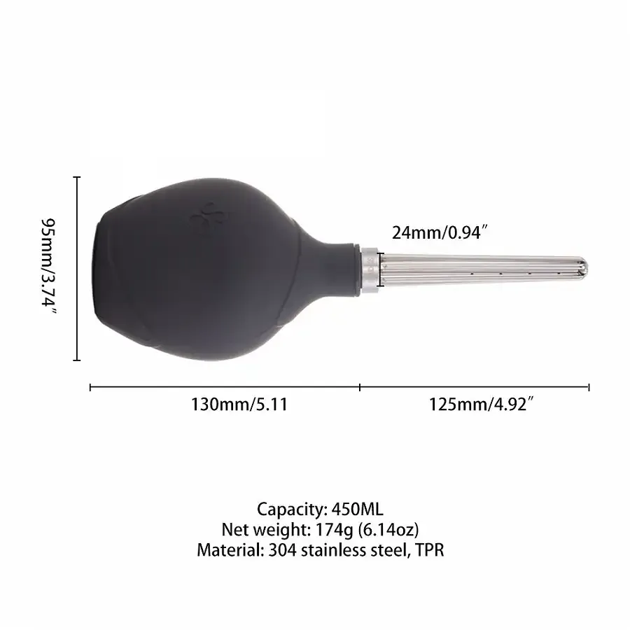 Спринцівка LOCKINK SEVANDA Stream Enema Bulb Львів - фото 6