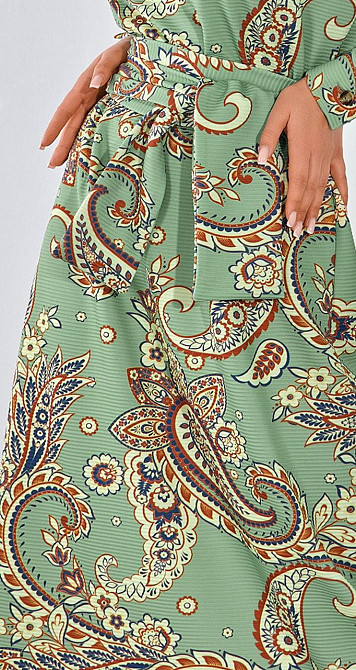 Стильное платье с поясом (46) Киев - изображение 2