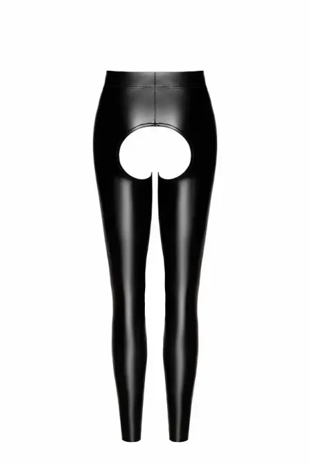 Легінси Noir Handmade F304 Taboo wetlook leggings with open crotch and bum - L Львов - изображение 5