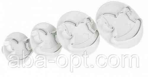 Плунжер для мастики " коні " ( 4 шт) Одеса