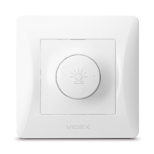BINERA білий Вимикач диммерний 600W Videx Житомир - фото 2