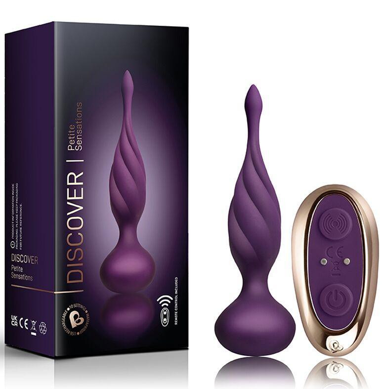Анальна вібропробка Rocks Off Petite Sensations – Discover Purple Sex Aura Київ - фото 3
