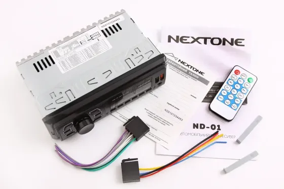 Автомагнітола Nextone ND-01 RGB RGB BT/USB+USB зарядка/MicroSD/ISO/додатковий розєм/PDU/Eway Link Вінниця