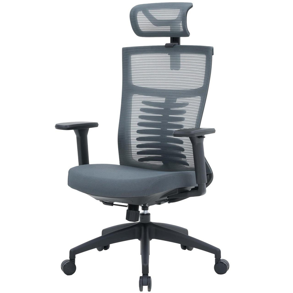 Крісло офісне OfficePro Balance OC550-B-DG-DG Black/Dark Gray ( 23863 ) Харків - фото 1