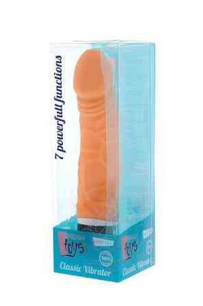 Вібромасажер PURRFECT SILICONE CLASSIC 6.5INCH, FLESH Sex Aura Київ