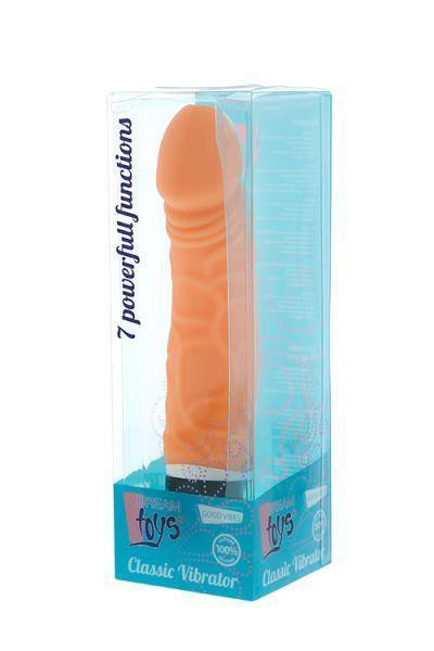 Вібромасажер PURRFECT SILICONE CLASSIC 6.5INCH, FLESH Sex Aura Київ - фото 3