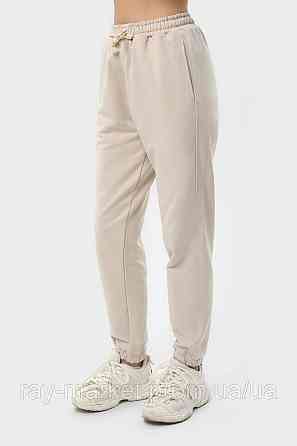 Набір жіночий штани базові 2шт RAY PREMIUM LOOSE комбінований Бежевий/Темно-синій (U0909W-Cream-Navy Blue) 3XL Київ