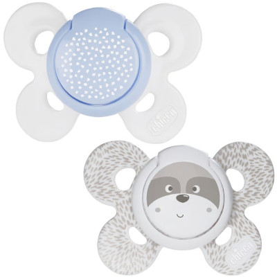 Пустушка Chicco Physio Comfort силіконова від 2 до 6 місяців 2шт. (блакитна) (74931.21.00) Вінниця - фото 2