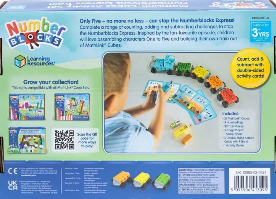 Набор Числовой поезд Learning Resources hand2mind Numberblocks.  ОРИГІНАЛ! Харьков - изображение 1