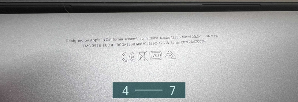 Ноутбук MacBook Pro 13, 16/256Gb. M1 (2020) Touch Bar Київ - фото 4