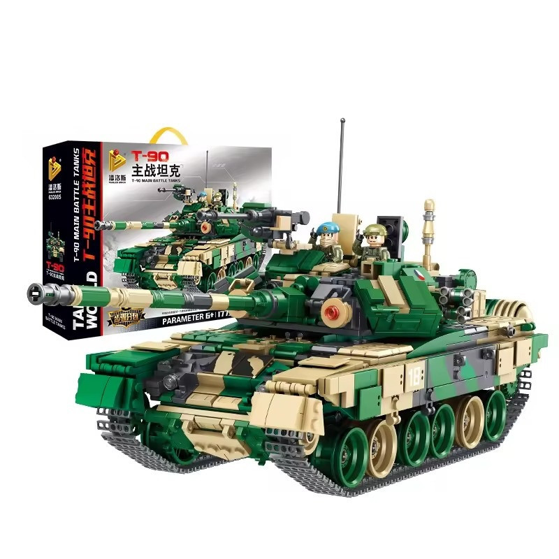 Конструктор ігровий дитячий.Танк військовий T-90 1773 на деталі Кам'янець-Подільський - фото 1